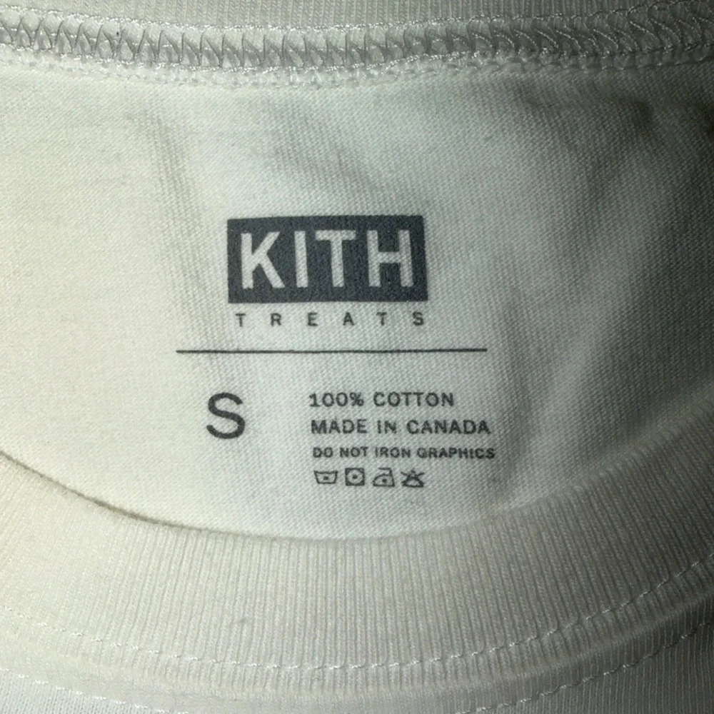 Kith Treats White Tee with Black Logo - Picture 6 of 6